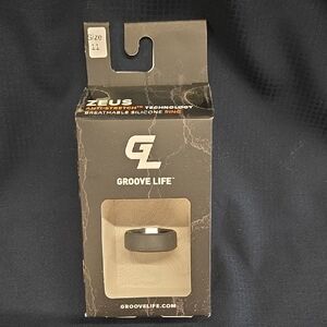 Groove Life Zeus Black Silicone Ring